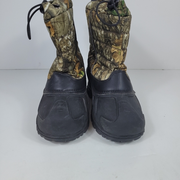Itasca youth camo Hunting Snow Winter Boots Size 7 Excellent Used Condition - Picture 5 of 9